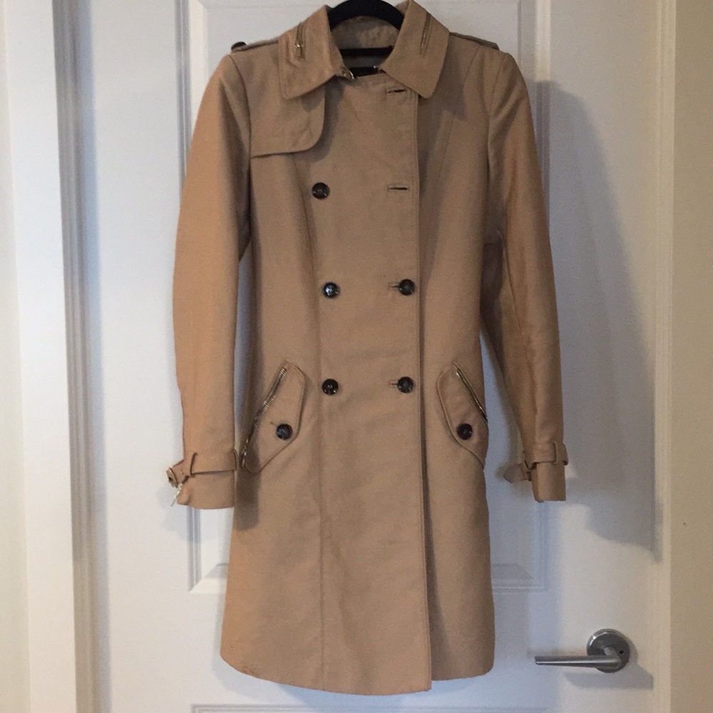 Zara Brown Trench Coat